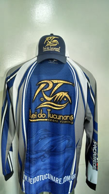 camiseta rei do tucunare